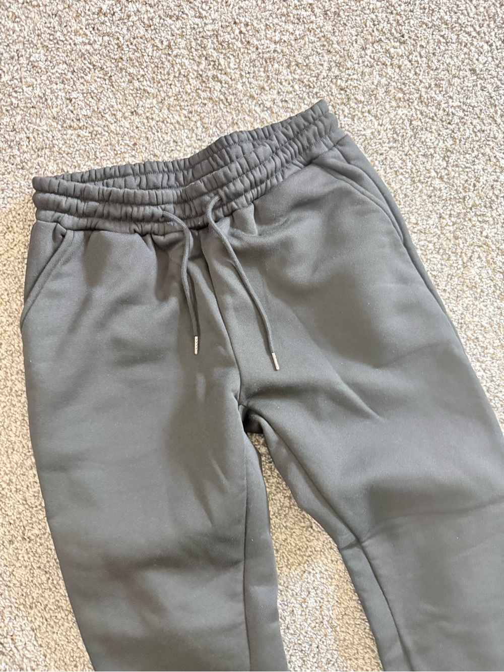 SHEIN Men's Charcoal Gray Jogger Sweatpants